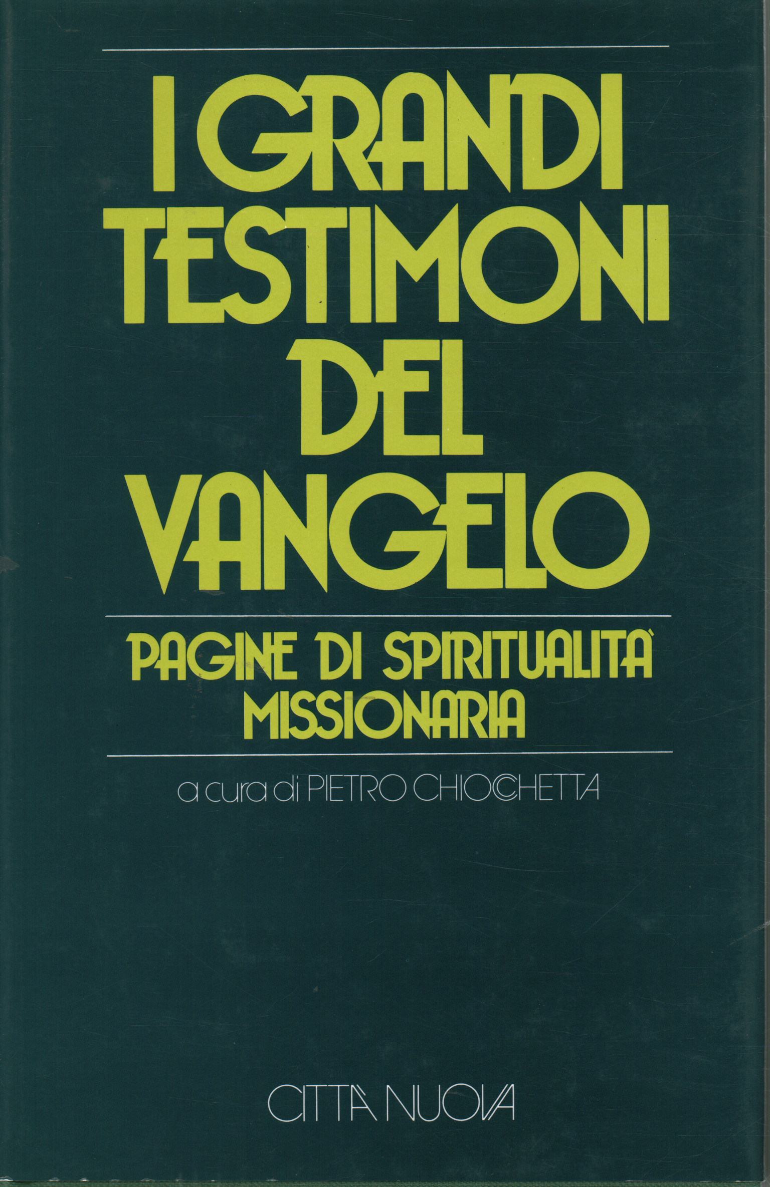 I grandi testimoni del Vangelo, Pietro Chiocchetta