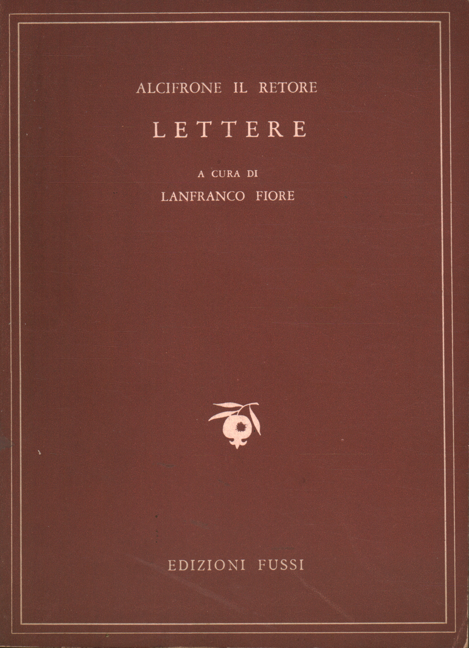 Lettere, Alcifrone il Retore