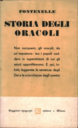 Storia degli Oracoli