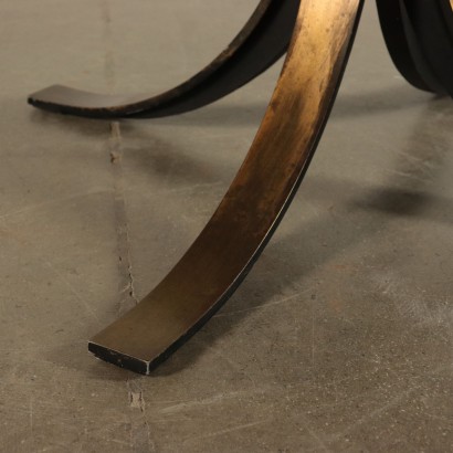 Table, Aluminum and Onyx Osvaldo Borsani, Italy 1960s-1970s