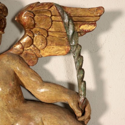 Putto with Palmettes, Frieze Baroque