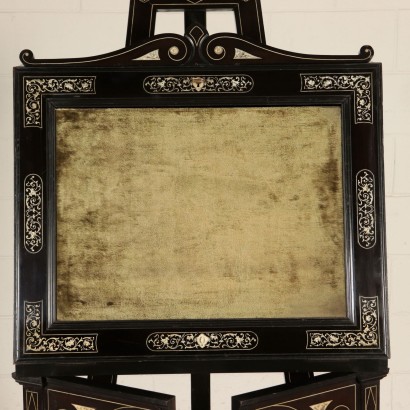 Inlaid Easel, Ebony, Italy 19th Century