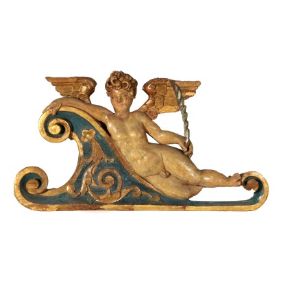 Putto with-Motif - Frieze of the Baroque