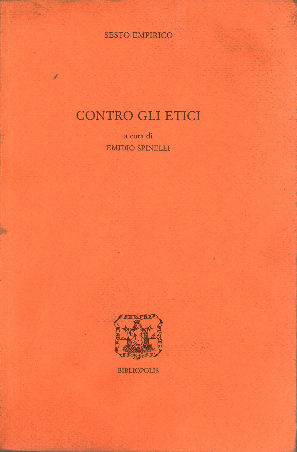 Against ethics, Sesto Empirico