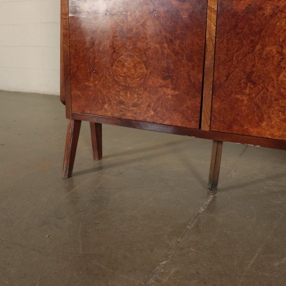 Furniture, Mahogany and Burl Veneer Italy 1960s Italian PRodution