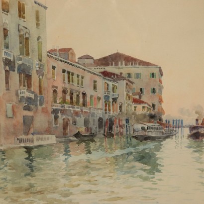 Aquarell von Gino Scalatelli