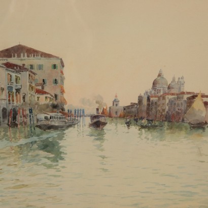 Aquarell von Gino Scalatelli