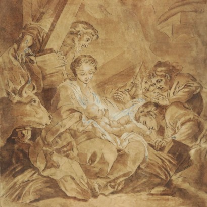 The adoration of the shepherds