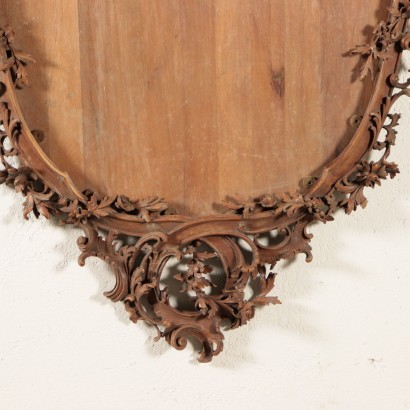 Liberty Frame, Walnut, Italy 20th Century