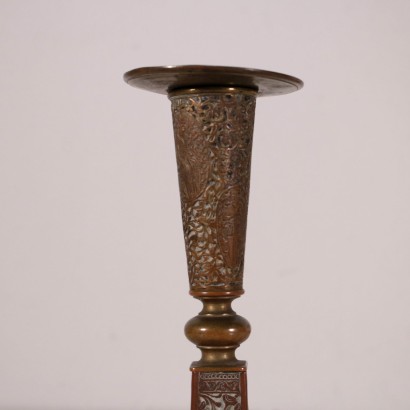 Paire de Candélabres Bronze Iran '800