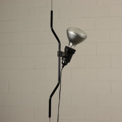 moderne Antiquitäten, Design moderne Antiquitäten, Kronleuchter, moderne antike Kronleuchter, moderne antike Kronleuchter, italienischer Kronleuchter, Vintage Kronleuchter, Klammer, Klammerlampe, Achille Castiglioni, Pio Manzù