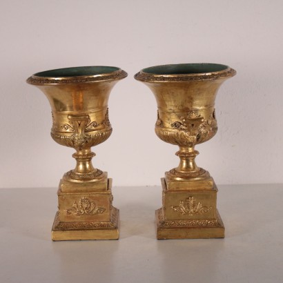 Paire de Vases Restauration Italie Vers 1820