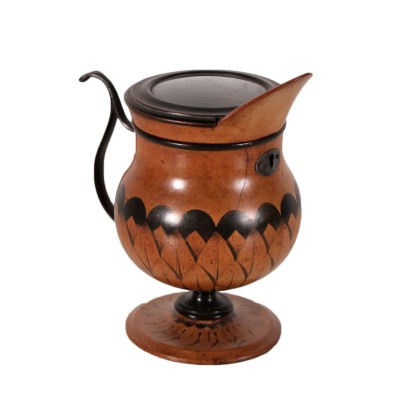 Storage Vase, Marple and Wrought Iron, Italy 19th Century