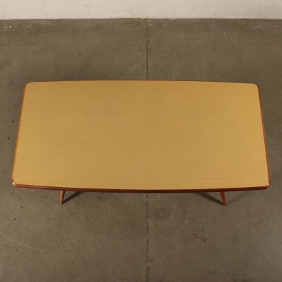 Table, Beech and Formica, Italy 1950s-1960s Italian Prodution