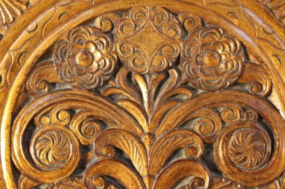 Bottega del 900, complete furnishings, room 900, neo-renaissance room, room destination Italy, Walnut room, bedroom, double bed, closet, Dresser, pair of nightstands, bed, bedside tables, bedroom of 900, room 900