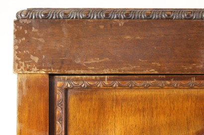 Bottega del 900, complete furnishings, room 900, neo-renaissance room, room destination Italy, Walnut room, bedroom, double bed, closet, Dresser, pair of nightstands, bed, bedside tables, bedroom of 900, room 900