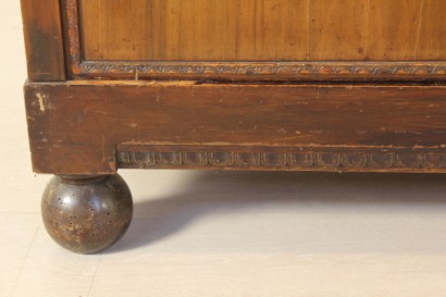 Bottega del 900, complete furnishings, room 900, neo-renaissance room, room destination Italy, Walnut room, bedroom, double bed, closet, Dresser, pair of nightstands, bed, bedside tables, bedroom of 900, room 900