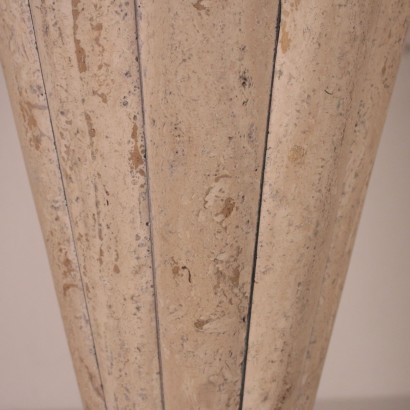 Travertine Marble Vase, Italy 1960s-1970s