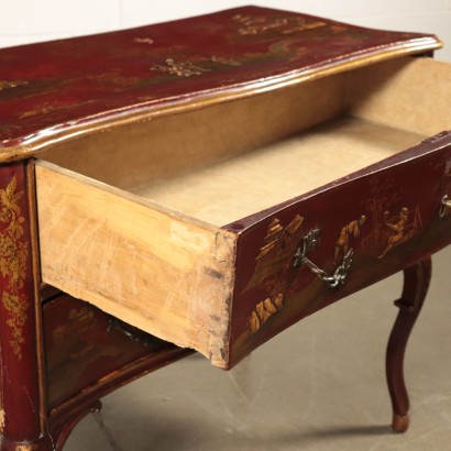 Chest Of Drawers Lacquered Chinoiserie