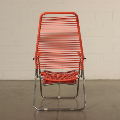 Deck Chairs, Metal and PVc, Italy 1960s Italian Prodution