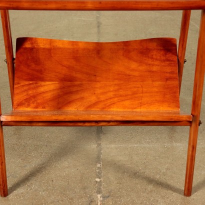 Small Table, Beech and Glass,Ico Parisi, Italy 1950s, Angelo De Baggis