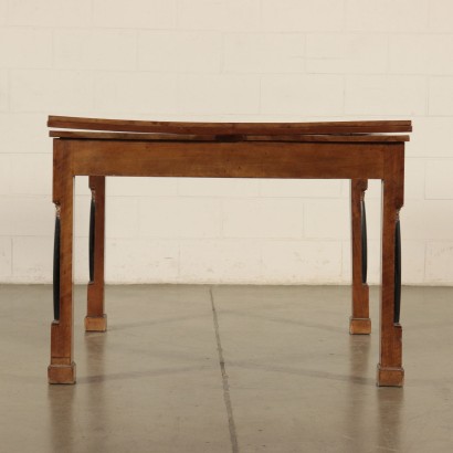 Extendible Empire Table, Wood, 19th Century