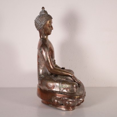 Buddah Sakyamuni Bronze Nepal Première Moitié '900