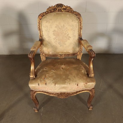 antique, armchair, antique armchairs, antique armchair, antique Italian armchair, antique armchair, neoclassical armchair, 19th century armchair