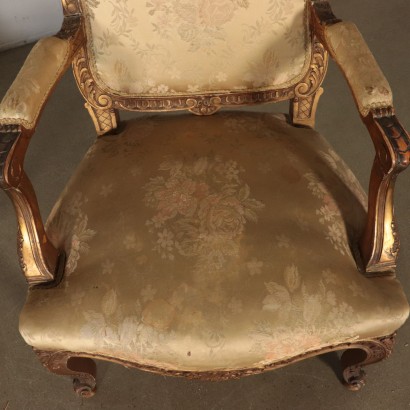 antique, armchair, antique armchairs, antique armchair, antique Italian armchair, antique armchair, neoclassical armchair, 19th century armchair