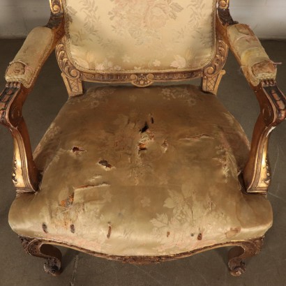 antique, fauteuil, fauteuils antiques, fauteuil antique, fauteuil italien antique, fauteuil antique, fauteuil néoclassique, fauteuil du 19ème siècle