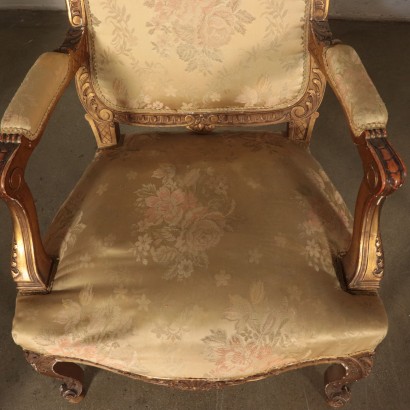 antique, armchair, antique armchairs, antique armchair, antique Italian armchair, antique armchair, neoclassical armchair, 19th century armchair