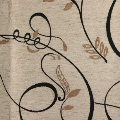 Vintage Floral Carpet Cotton Italy 20th Century