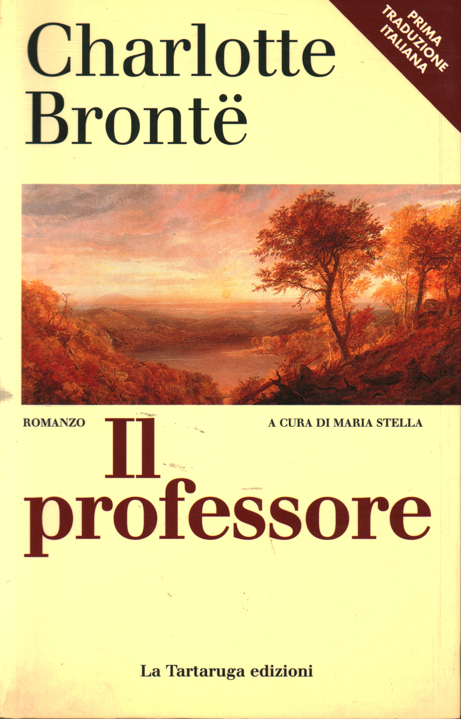 The professor, Charlotte Brontë
