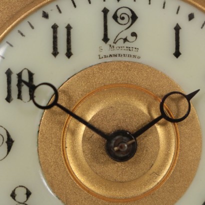 Travel Clock, Gilded Bronze, France 19th-20th Century