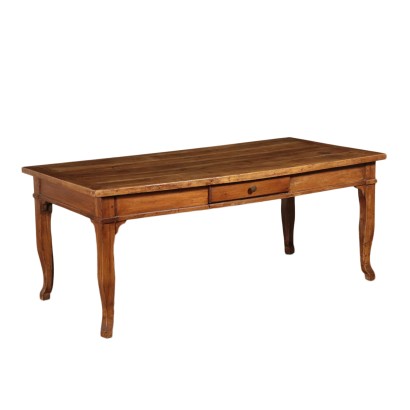 Table Directoire Solid Walnut