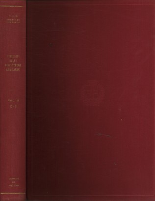 Catalogo dei periodici delle biblioteche lombarde. Vol.II C-F