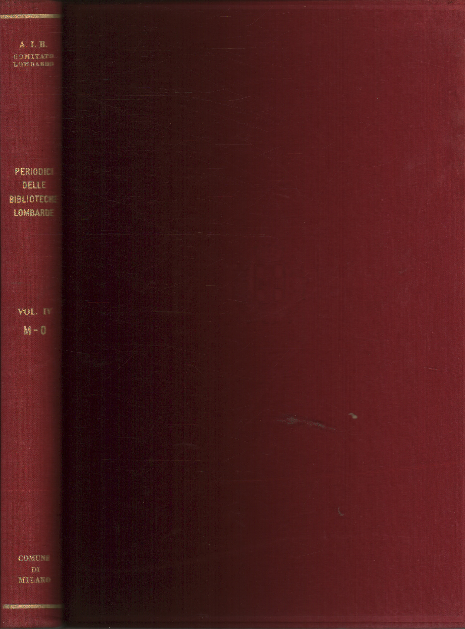 Catalogue des périodiques des bibliothèques lombardes., AA.VV