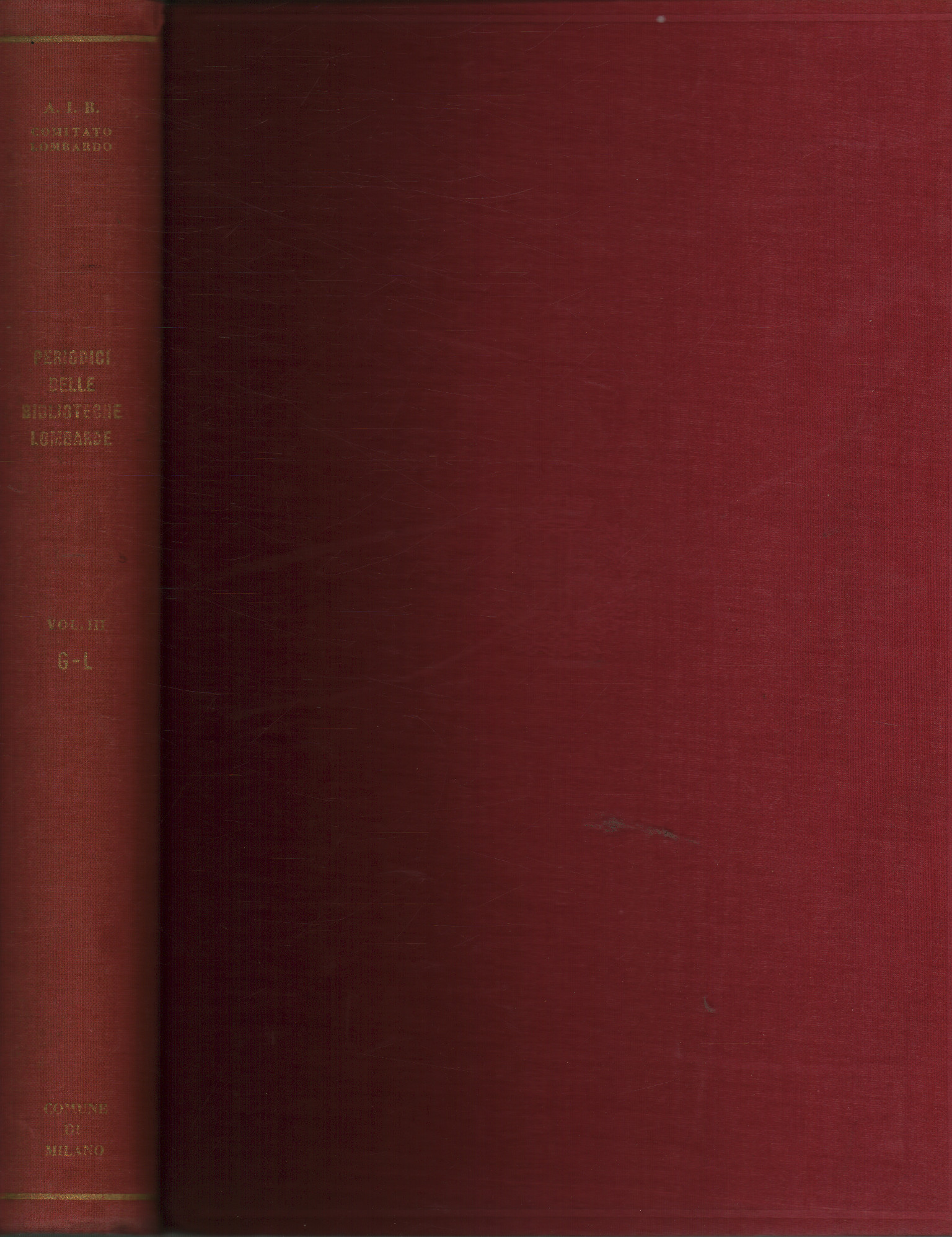 Catalogue des périodiques des bibliothèques lombardes., AA.VV