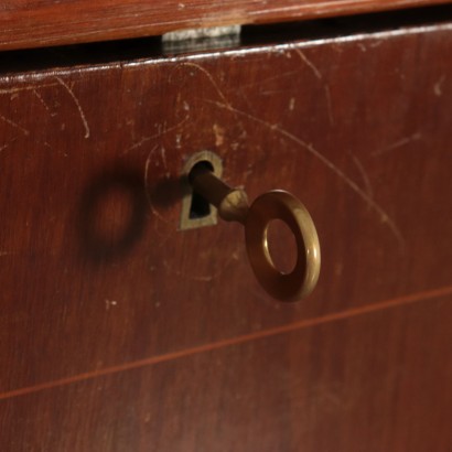 Secretaire, Rosewood Veneer, Italy 1950s