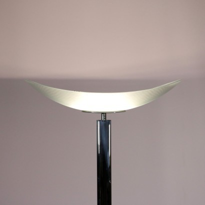 Lamp, Metal and Glass, 1980s Ernesto Ghismondi, Artemide