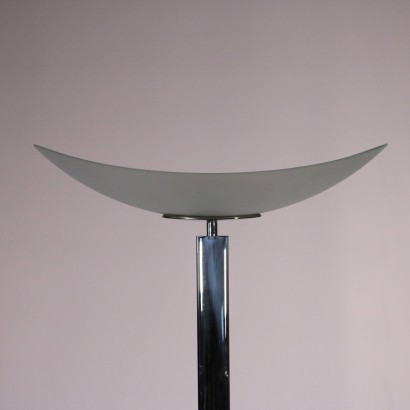 Lamp, Metal and Glass, 1980s Ernesto Ghismondi, Artemide
