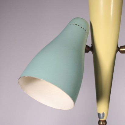 Lamp, Aluminum and Brass, 1950s