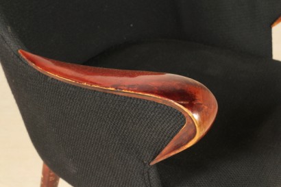 modernariato, sedie, sedie osvaldo borsani, sedie anni 50, sedie arredamenti borsani varedo, coppia di sedie, sedie p 35, sedie