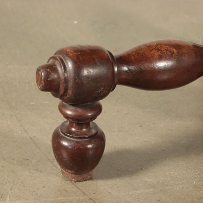 Big Decorative Table, Walnut, Italy 20th Century