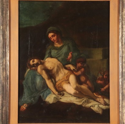 Lamentation over the dead Christ