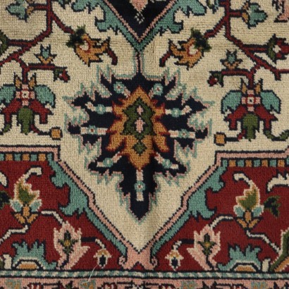 Heriz Carpet, Cotton and Wool, Romania 1990s