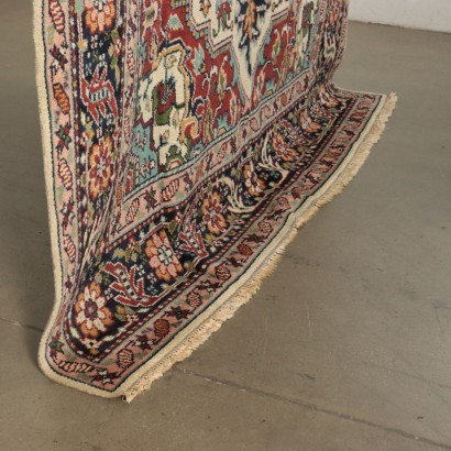 Heriz Carpet, Cotton and Wool, Romania 1990s