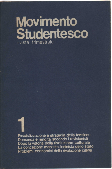 The student movement, AA.VV.