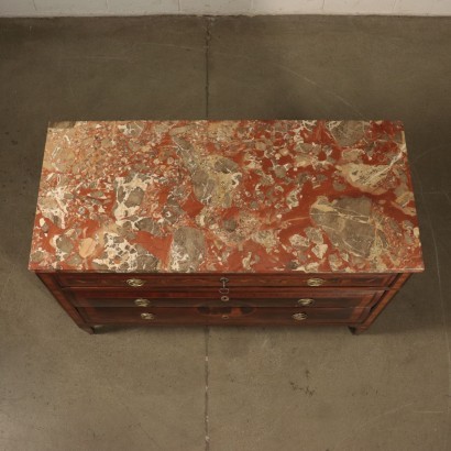 Chest Of Drawers Antique Inlaid