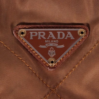 Vintage Light Brown Prada Bag, Italy 1980s-1990s